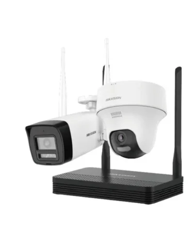 HIKVISION NKS424W02H Kit wifi IP 4MP NVR +1 Bullet + 1 Turret