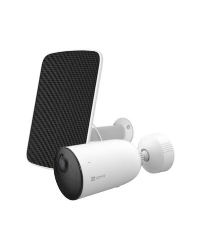 Caméra Extérieure à Batterie 2MP Bullet Blanc