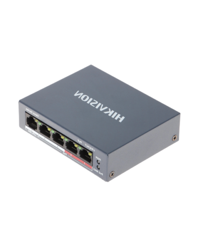 HIKVISION DS-3E0105P-E/M Switch Megabit POE 5 ports
