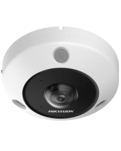 HIKVISION DS-2CD6365G1-IVS Caméra IP 6MP Fisheye DeepinView Audio