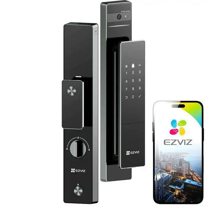 Verrou intelligent Facial, empreintes et digitales, wifi