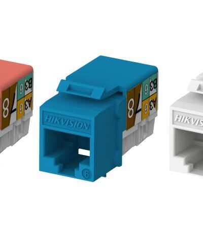 Prise Keystone punch-down à 90° non blindée Cat6 (50 Pcs)