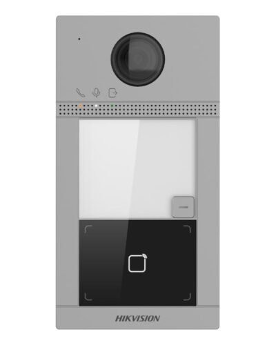 HIKVISION DS-KIS604-S Kit Vidéophone IP 2MP PoE. IK08. IP65 (DS-KV8113-WME1(C)&DS-KH6320-WTE1)