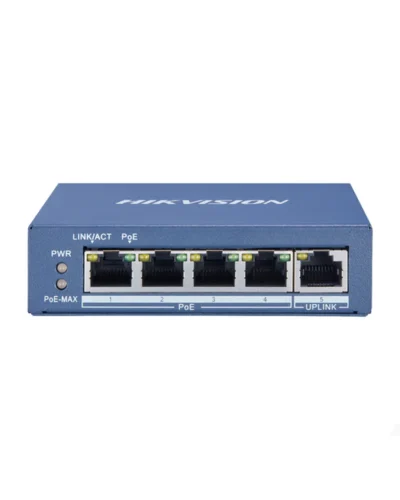 HIKVISION DS-3E0505P-E/M Switch Gigabit POE Smart 5 ports
