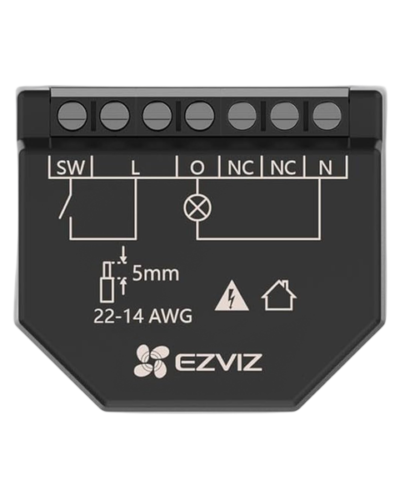 Relais Wi- Contrôle unique. Détection d'électricité