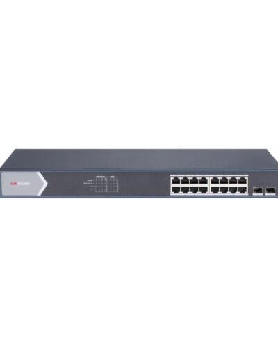 HIKVISION DS-3E1518P-SI Switch Gigabit POE Smart 16 ports. 2 GE SFP. 225W