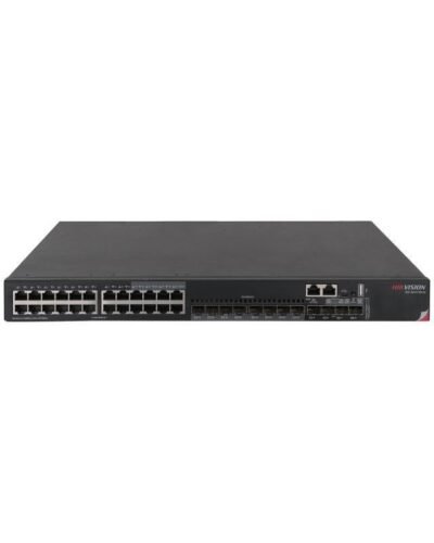 HIKVISION DS-3E3728-H Switch Gigabit Full Managed 24 Ports. 8 GE RJ45/SFP Combo. 4*10G SFP